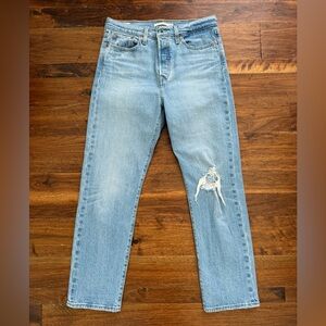 Levi Wedgie Straight Jeans